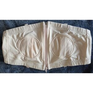 NWoT Lansinoh Hands-Free Pumping Bra Nude XS-L Nursing Wireless Strapless